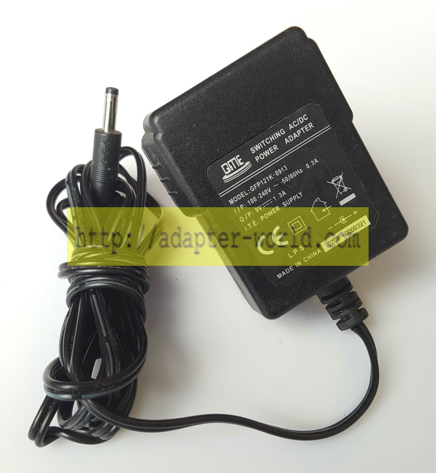 *Brand NEW*GME GFP121K-0913 9V 1.3A AC/DC ADAPTER POWER SUPPLY - Click Image to Close